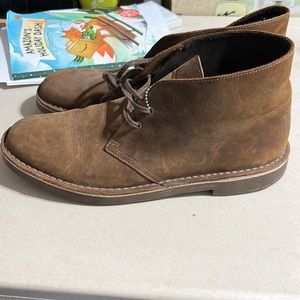 Clarks Brown Leather Boots